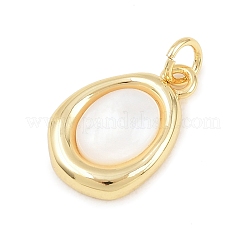 Natural White Shell Pendants&nbsp;KK-C170-08B-G