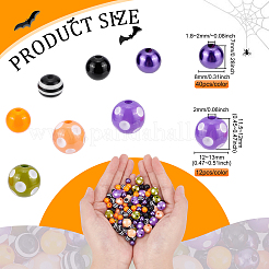 DIY Beads Jewelry Making Finding Kit for Halloween&nbsp;DIY-OC0008-65