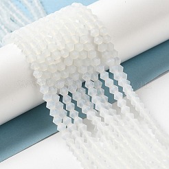 Imitation Jade Frosted Glass Bead Strands&nbsp;EGLA-A039-J6mm-MD05