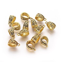 Tibetan Style Alloy Tube Bails&nbsp;LS-GLF10386Y-NF