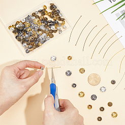 320Pcs Brass Ball Head Pins&nbsp;DIY-ME0002-62