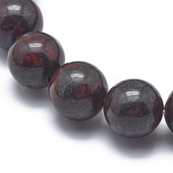 天然角rec玉ビーズストレッチブレスレット  ラウンド  内径：2-1/8インチ〜2-3/8インチ（5.5~6cm）  ビーズ：8mm&nbsp;BJEW-K212-B-040