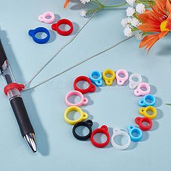 72Pcs 12 Style Silicone Pendants&nbsp;SIL-GF0001-26