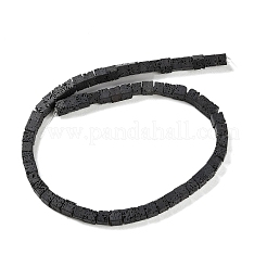 Synthetic Lava Rock Dyed Beads Strands&nbsp;G-H311-02B-10