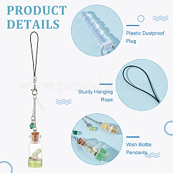 10Pcs 5 Style Resin Mobile Straps&nbsp;HJEW-OC00048