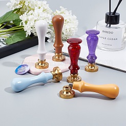 Wood Handle with Plaster Gluesheath&nbsp;DIY-WH0221-12B