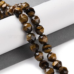 Natural Tiger Eye Beads Strands&nbsp;G-NH0021-A06-01