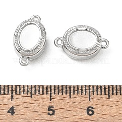 304ステンレススチール製マグネット留め具  オーバル  ステンレス鋼色  オーバル  14.5x8.5x6mm  穴：1.1mm&nbsp;SA-CBAA284-03E-P