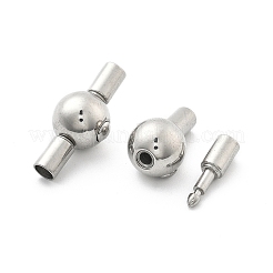 304 Stainless Steel European Clasps&nbsp;STAS-Z115-04P-07
