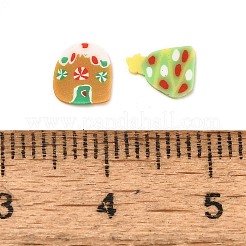 Christmas Theme Handmade Polymer Clay Cabochons&nbsp;CLAY-Q004-23A