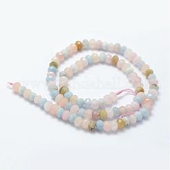Natural Morganite Bead Strands&nbsp;G-G662-10-6mm