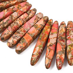 Synthetic Imperial Jasper Graduated Beads Strands&nbsp;G-L647-C01-01A