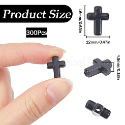 300Pcs Opaque Acrylic Beads&nbsp;MACR-SC0001-16A