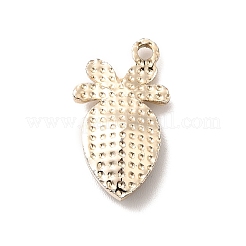 Uvメッキ合金ペンダント  クリスタルラインストーンとガラス  ゴールドカラー  ミックスカラー  20x11x5mm  穴：1.5mm&nbsp;ALRI-M020-06G