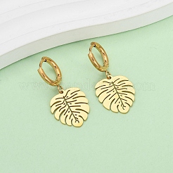 304 Stainless Steel Hoop Earrings&nbsp;EJEW-F393-19G
