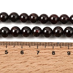 Natural Garnet Gemstone Beads Strands&nbsp;G-R263-7mm