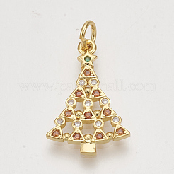 Brass Cubic Zirconia Pendants & Stud Earrings & Adjustable Rings Jewelry Sets&nbsp;SJEW-S043-05