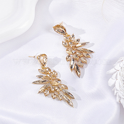 1 Pair Resin Wing Dangle Stud Earrings&nbsp;EJEW-LP0001-23A