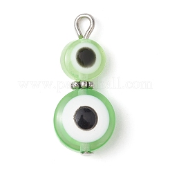 Evil Eye Resin Pendants&nbsp;PALLOY-JF02329
