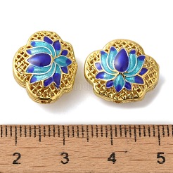 Rack Plating Brass Beads&nbsp;KK-P276-28G-02