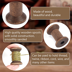 Wooden Empty Spools for Wire&nbsp;TOOL-WH0125-54C-01