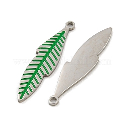 316 Surgical Stainless Steel Enamel Pendants&nbsp;STAS-M073-43P