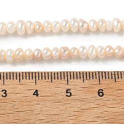 Natural Cultured Freshwater Pearl Beads Strands&nbsp;PEAR-C004-02C