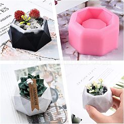 Food Grade DIY Silicone Flowerpot Molds&nbsp;DIY-OC0002-44
