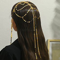 Arabian Style Brass Multi-layer Tassel Headpiece&nbsp;EN1713