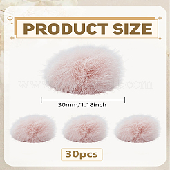 ぬいぐるみボール30個  ラウンド  ミスティローズ  30mm&nbsp;FIND-LP0009-70A