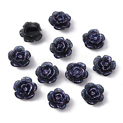 Camellia Resin Cabochons&nbsp;MRMJ-WH0064-51A-02