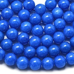 Natural Malaysia Jade Beads Strands&nbsp;G-L645-A01-10mm-13