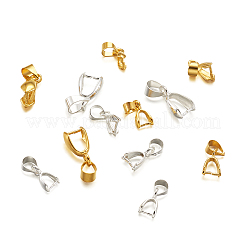Brass Ice Pick Pinch Bails&nbsp;KK-TA0007-51
