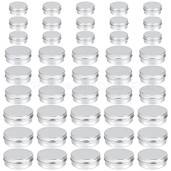 120Pcs 3 Styles Round Aluminium Tin Cans&nbsp;CON-WA0001-14