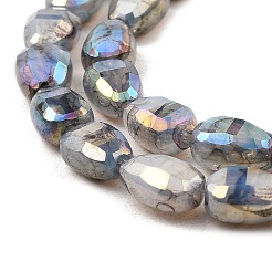 Imitation Jade Glass Beads Strands&nbsp;GLAA-P058-06A-07