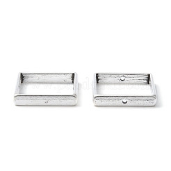 Tibetan Style Square Spacer Bead Frames for Jewelry Making&nbsp;X-EA565Y-NF