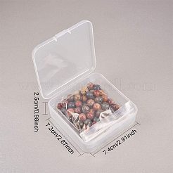 天然多色碧玉/ピカソストーン/ピカソ碧玉ビーズ連売り  ラウンド  8mm  穴：1mm  約120個/箱&nbsp;G-NB0001-13
