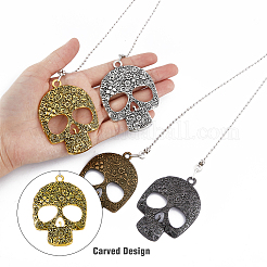 Tibetan Style Zinc Alloy Ceiling Fan Pull Chain Extenders&nbsp;AJEW-HY0001-06