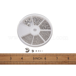 304 Stainless Steel Crimp Beads&nbsp;STAS-TA0004-11P