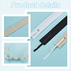 12Pcs 3 Colors Adjustable Polyester Sweat Band for Hat Accessories&nbsp;FIND-GA0004-67