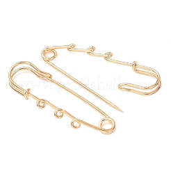 Iron Safety Pins Brooch Findings&nbsp;RN-CBAB9AC-05KCG