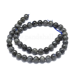 天然ラルビカイトビーズ連売り  ラウンド  8~8.5mm  穴：1mm  約46個/連  15.55インチ（39.5cm）&nbsp;G-O201A-07B