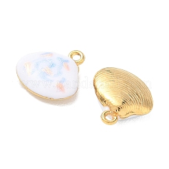 304 Stainless Steel Enamel & Glitter Powder Pendants&nbsp;STAS-Q119-04G-03