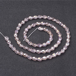 カラフル  8x6mm  穴：1.5mm  約65~66個/連  19.29~19.69インチ（49~50cm）&nbsp;GC889Y