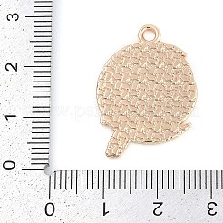 合金ペンダント  エナメル  ライトゴールド  カラス  27.5x19.5x1.5mm  穴：2mm&nbsp;ENAM-R004-03KCG-06