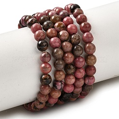 Natural Rhodonite Beads Strands&nbsp;G-G717-4mm