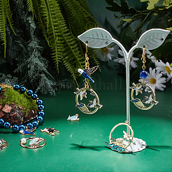 32Pcs 8 Style Alloy Enamel Pendants&nbsp;FIND-SC0002-19