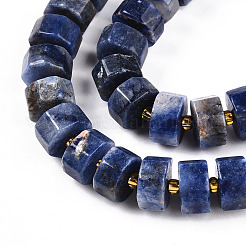 Natural Sodalite Beads Strands&nbsp;G-T140-26