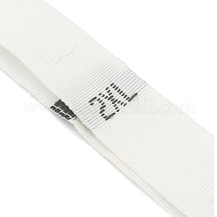 2xl服のサイズのラベル  服飾材料  サイズタグ  ホワイト  13mm  450~500PCS /ロール&nbsp;FIND-XCP0001-05