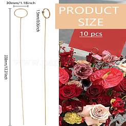 10Pcs Iron Floral Picks&nbsp;IFIN-LP0001-10